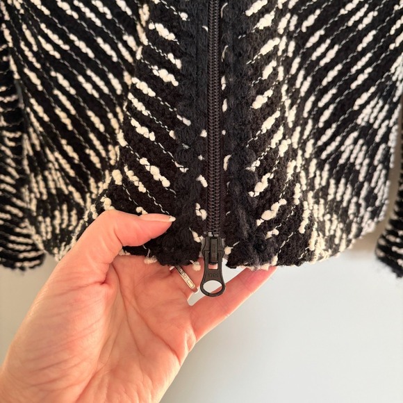 Joseph Ribkoff Black and White Jacket - Picture 7 of 12